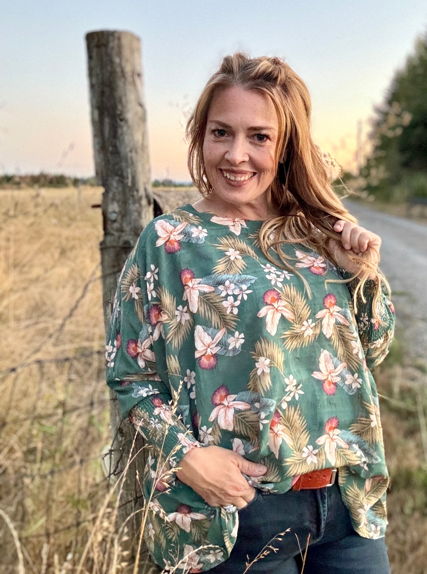 Karolyn Floral Blouse