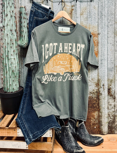 Heart Like a Truck Graphic Tee