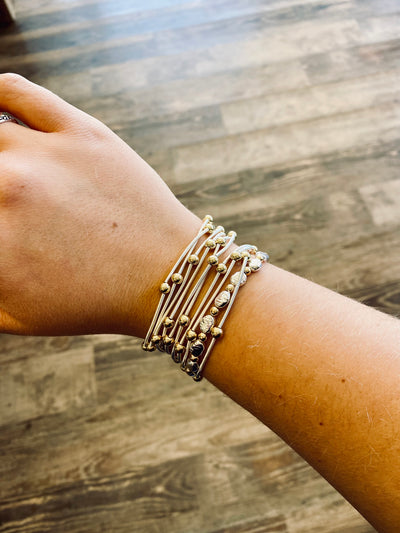 Dandelion Set of Bracelets