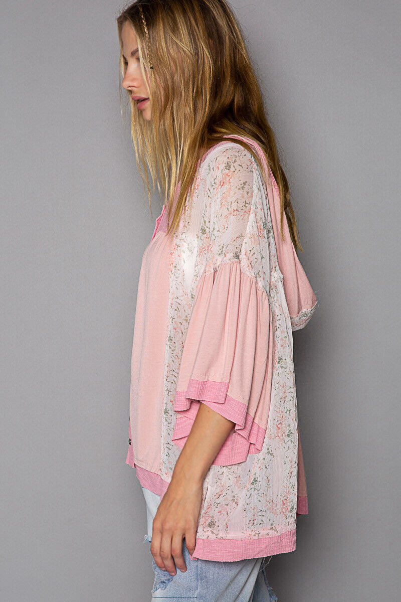 Raven Flowy Top