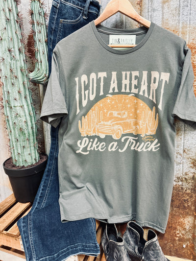 Heart Like a Truck Graphic Tee