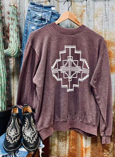 Aztec Graphic Pullover