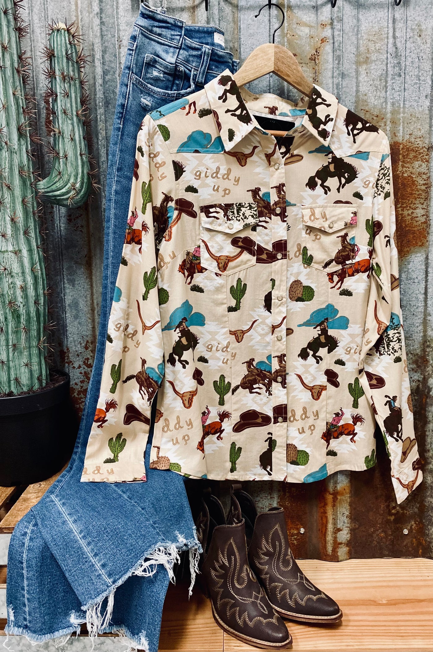 Saddle Up Blouse