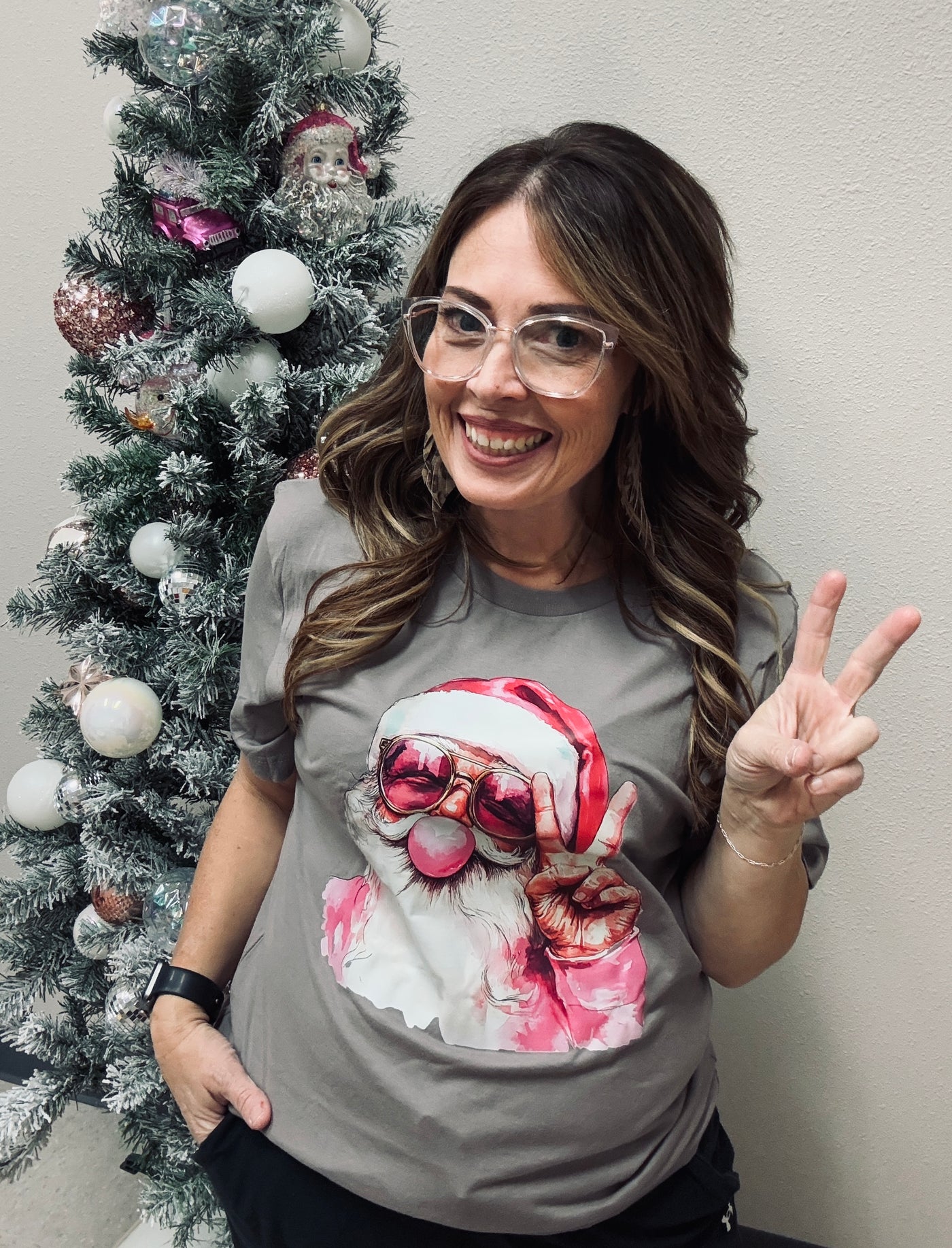 Peace Santa Tee