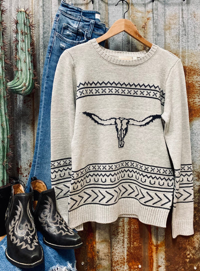 Longhorn Ranch Sweater