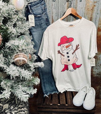 Snowman Graphic Tee