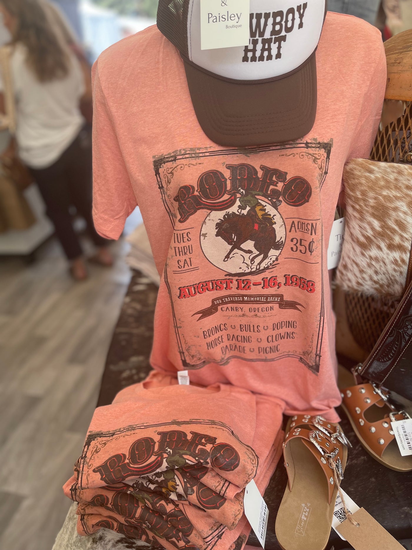 Vintage Rodeo Poster T-shirt