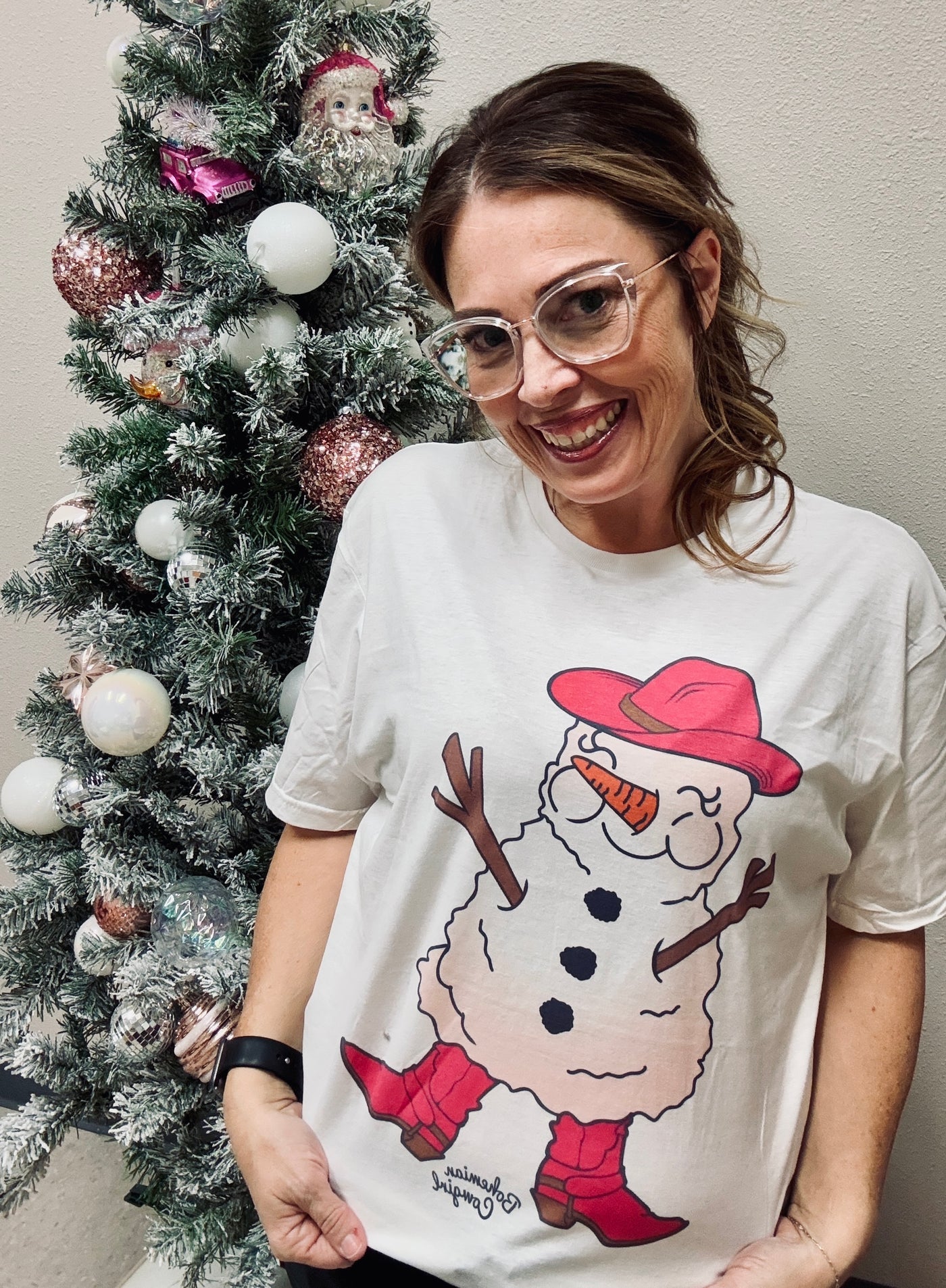 Snowman Graphic Tee