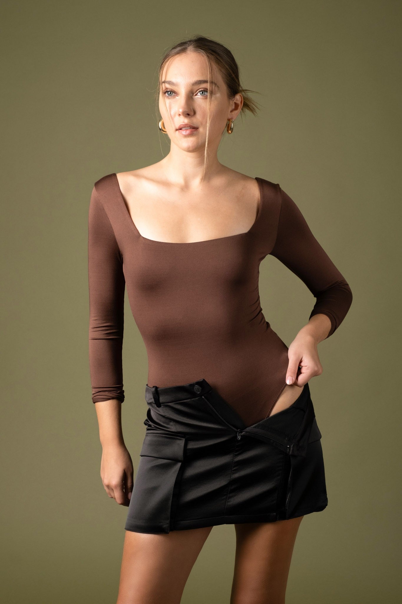 Rachel Bodysuit Brown