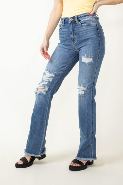 Jolene Frayed Bootcut