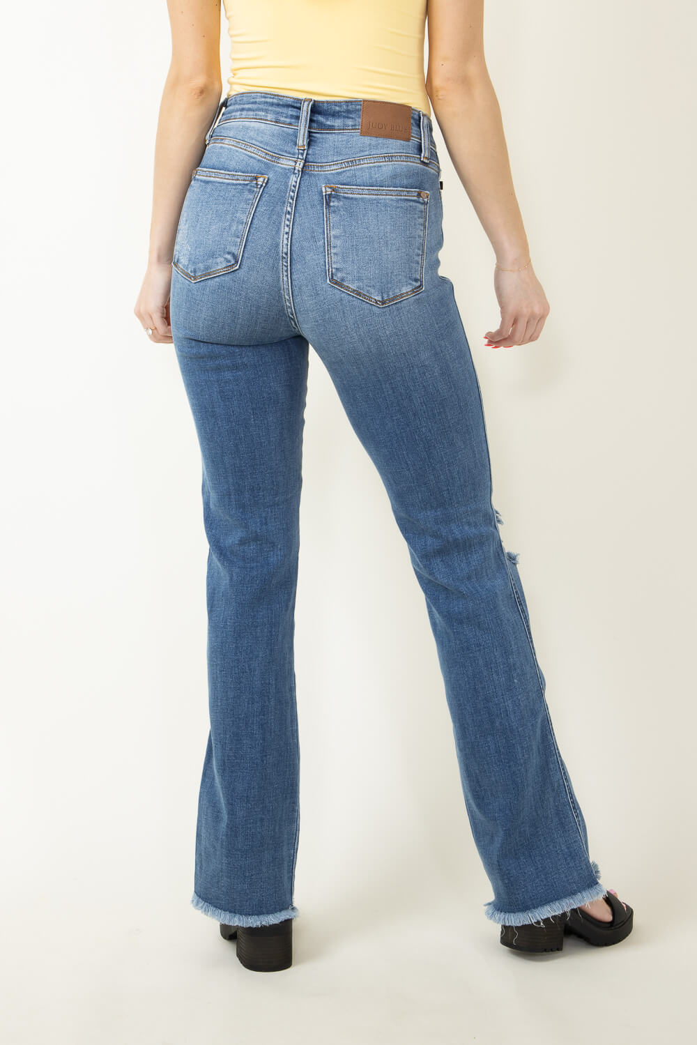 Jolene Frayed Bootcut