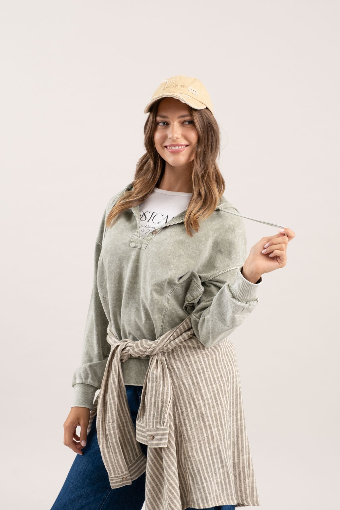 Harper Sweatshirt Olive